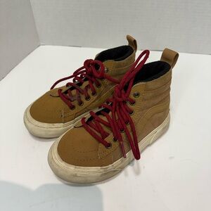 Kids Hightop Vans - Size Big Kids 12